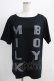 画像1: MILKBOY / BIGLOGO TEE  黒 H-24-10-03-033-MB-TO-KB-ZT201 (1)