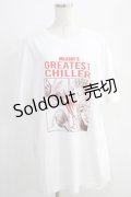 MILKBOY / CHILLER T-SHIRTS  白 H-24-10-03-034-MB-TO-KB-ZT201