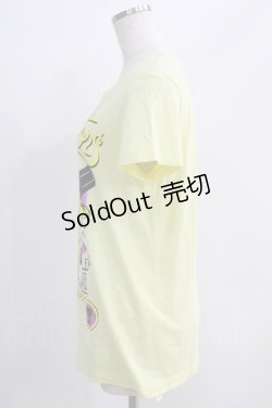 画像2: LISTEN FLAVOR / 左右田和一のモーターTシャツ S イエロー H-24-10-03-036-PU-TO-KB-ZT201