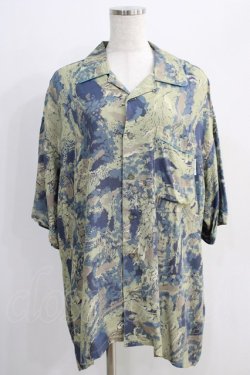 画像1: MILKBOY / ALOHA SHIRTS  ブルーグリーン H-24-10-03-044-MB-BL-KB-ZT178