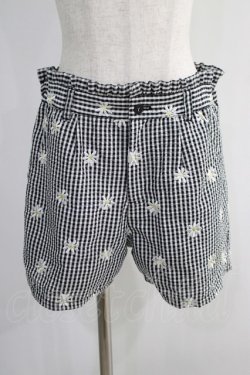 画像1: Candy Stripper / DAISY SHORT PANTS M 黒 H-24-10-03-016-PU-PA-KB-ZH