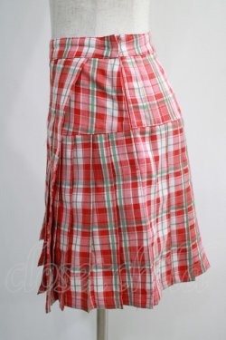 画像2: Candy Stripper / CHECK PLEATS MINI SKIRT S  H-24-10-03-017-PU-SK-KB-ZH