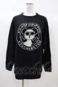 Candy Stripper / YOU CAN BE YOU PEPE KNIT  2 黒 H-24-10-04-1050-PU-TO-KB-ZH