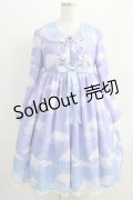 Angelic Pretty / Misty Sky Brilliant Colorワンピース Free Aqua Symfony H-24-10-05-048-AP-OP-NS-ZH