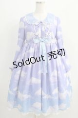 Angelic Pretty / Misty Sky Brilliant Colorワンピース Free Aqua Symfony H-24-10-05-048-AP-OP-NS-ZH