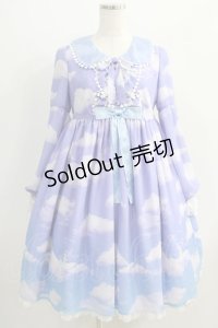 Angelic Pretty / Misty Sky Brilliant Colorワンピース Free Aqua Symfony H-24-10-05-048-AP-OP-NS-ZH