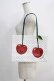 画像1: RoseMarie seoir / Cherry Shopper Bag  ホワイト H-24-10-05-002-LO-BG-NS-ZH (1)