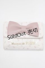 Maison de FLEUR / フラワープリントキーケース  ピンク H-24-10-05-015-LO-ZA-NS-ZH