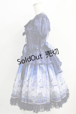 画像2: Angelic Pretty / Castle Mirage Dress Free ネイビー H-24-10-08-001-AP-OP-NS-ZH