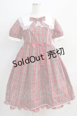 Angelic Pretty / Campusワンピース Free レッド H-24-10-08-005-AP-OP-NS-ZH