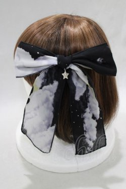 画像2: Angelic Pretty / Misty Skyクリップ  ブラック H-24-10-08-072-AP-AC-NS-ZH