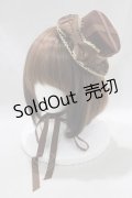 Angelic Pretty / Melty Ribbon ChocolateミニHAT  ビター H-24-10-08-075-AP-AC-NS-ZH