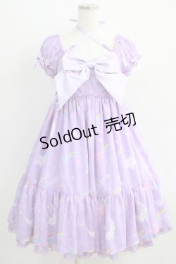 画像1: Angelic Pretty / Dream Skyワンピース Free ラベンダー H-24-10-09-036-AP-OP-NS-ZH