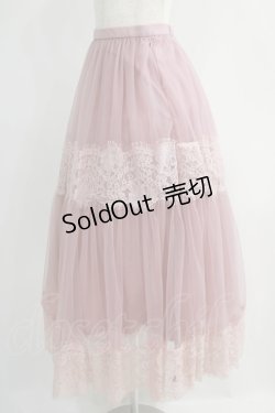 画像2: MISTREASS / Tulle Skirt Free ピンク H-24-10-09-046-GO-SK-NS-ZH