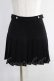 画像1: M me eme / Suede pleated skirt Free ブラック H-24-10-09-064-GO-SK-NS-ZH (1)