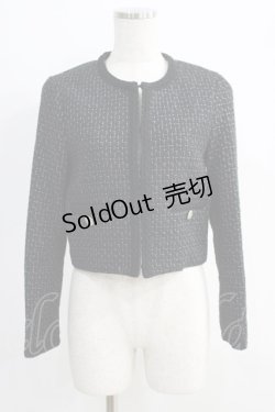 画像1: Riu / MIX Tweed Jacket  Free ブラック H-24-10-09-066-GO-JA-NS-ZH