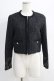 画像1: Riu / MIX Tweed Jacket  Free ブラック H-24-10-09-066-GO-JA-NS-ZH (1)