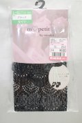 m petit by misako / AMマーメイド風レース柄タイツ  ブラック H-24-10-09-009-LO-ZA-NS-ZH