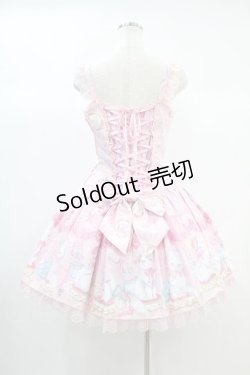 画像2: Angelic Pretty / Dolly Catローウエストジャンパースカート Free ピンク H-24-10-10-1003-AP-OP-NS-ZH