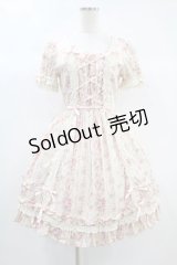 Angelic Pretty / 花柄ワンピース（旧タグ） Free アイボリー H-24-10-10-1007-AP-OP-NS-ZH