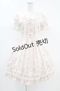 Angelic Pretty / 花柄ワンピース（旧タグ） Free アイボリー H-24-10-10-1007-AP-OP-NS-ZH