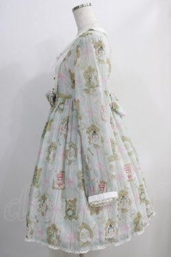 画像2: Angelic Pretty / Upside Down Story アリス ワンピース L サックス H-24-10-11-036-AP-OP-NS-ZH