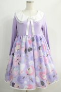 Angelic Pretty / Lovely Shoppingカットワンピース Free ラベンダー H-24-10-11-037-AP-OP-NS-ZH