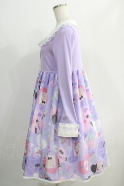 画像2: Angelic Pretty / Lovely Shoppingカットワンピース Free ラベンダー H-24-10-11-037-AP-OP-NS-ZH