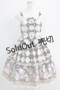 Angelic Pretty / Wonder Toy ジャンパースカートSet Free ブラック H-24-10-11-029-AP-OP-NS-ZH