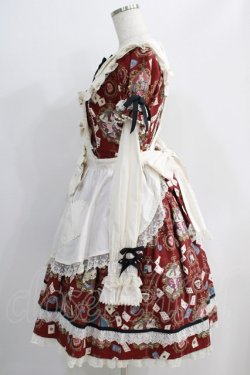 画像2: Angelic Pretty / Wonder Memories Special ワンピース Set Free ワイン H-24-10-11-031-AP-OP-NS-ZH