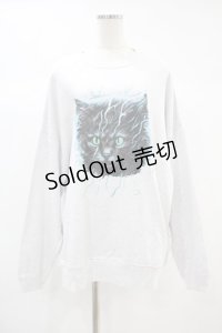 MILKBOY / CAT SWEATS  グレー H-24-10-12-040-MB-TO-KB-ZH