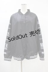 NieR Clothing / LIGHT BLACK BLOUSON Free ブラック H-24-10-12-051-PU-JA-KB-ZH