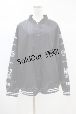 画像1: NieR Clothing / LIGHT BLACK BLOUSON Free ブラック H-24-10-12-051-PU-JA-KB-ZH