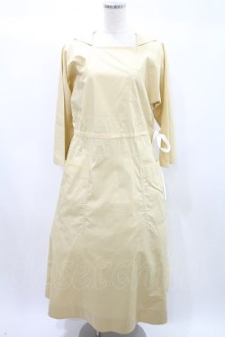 画像1: Jane Marple / Superior typewriter sister dress  custard H-24-10-12-1019-JM-OP-KB-ZH