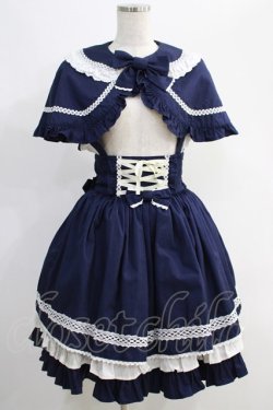 画像1: Angelic Pretty / Sweet Bearスカートセット Free ネイビー H-24-10-13-046-AP-SK-NS-ZH