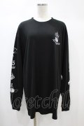 Candy Stripper / OLD SCHOOL TATTOOS L/S TEE  ブラック H-24-10-13-1055-PU-TO-KB-ZH