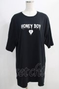 Honey Cinnamon / シナモンTシャツ Free ブラック H-24-10-14-075-LO-TS-NS-ZH