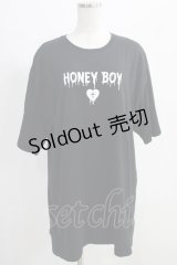 Honey Cinnamon / シナモンTシャツ Free ブラック H-24-10-14-075-LO-TS-NS-ZH