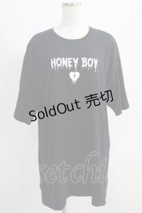 Honey Cinnamon / シナモンTシャツ Free ブラック H-24-10-14-075-LO-TS-NS-ZH