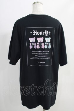 画像3: Honey Cinnamon / シナモンTシャツ Free ブラック H-24-10-14-075-LO-TS-NS-ZH