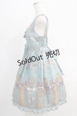 画像2: Angelic Pretty / 幸運の鍵ジャンパースカート Free ミント H-24-10-14-022-AP-OP-NS-ZH