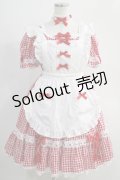 Angelic Pretty / Parlor DollワンピースSet Free アカ H-24-10-14-027-AP-OP-NS-ZH