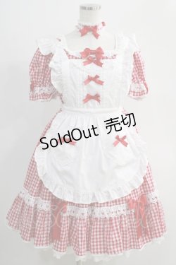 画像1: Angelic Pretty / Parlor DollワンピースSet Free アカ H-24-10-14-027-AP-OP-NS-ZH