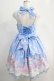 画像3: Angelic Pretty / MilkyPlanetジャンパースカートSet Free サックス H-24-10-14-028-AP-OP-NS-ZH (3)