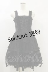 FRILL / Bird Cage Dress   ブラック H-24-10-15-067-HN-OP-KB-ZH