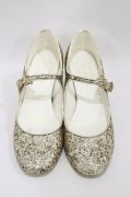 RoseMarie seoir / glitter shoes L ゴールド H-24-10-16-022-LO-SH-NS-ZH