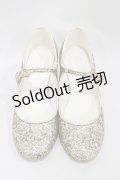 RoseMarie seoir / glitter shoes L ゴールド H-24-10-16-022-LO-SH-NS-ZH