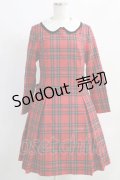 Jane Marple / tartan check lycee onepiece  レッド H-24-10-17-1033-JM-OP-KB-ZH