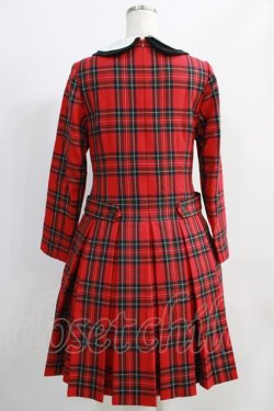 画像3: Jane Marple / tartan check lycee onepiece  レッド H-24-10-17-1033-JM-OP-KB-ZH