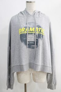 Candy Stripper / DRAMATIC HOODIE 2 グレー H-24-10-20-082-PU-TO-KB-ZH